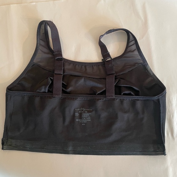 Ruby Ribbon Black Bra - Picture 3 of 7